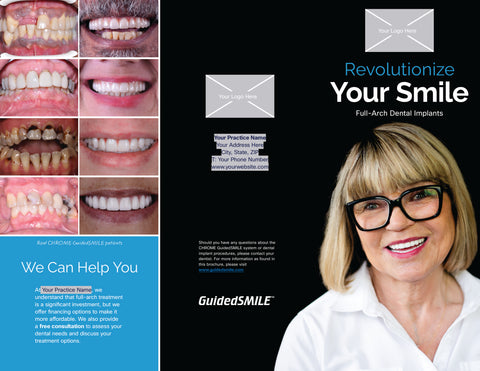 Full Arch Patient Promotional Trifold
